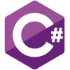 Icon representing C# programming language