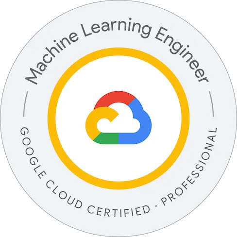 Google Professional Machine Learning Engineer certificate awarded to Brian Tham